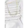 316L Çelik Zincir Gold Renk Kolye