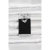 316L Cerrahi Çelik Zirkon Taşlı Göbek Piercing