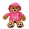 3192 Kapüşonlu Peluş Ayı 30 cm