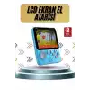 3.5 İnç Mini Atari Taşınabilir Oyun Konsolu 666 Adet Retro Oyun