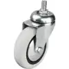 352 - 75x25 Mm Pvc Makaralı Vidalı Teker 4 Adet