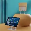 360 Derece Dönebilen Yükseltilmiş Masaüstü Ayarlanabilir Metal Tablet Standı
