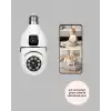 360 Derece Panoramik WiFi Kamera – Full HD Ev Güvenlik Sistemi