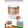 360° Dönebilir 10 Litre Gıda Organizeri