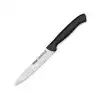 38049 Ecco Tırtıklı Sebze, Et, Biftek Steak Bıçağı 12 Cm - Siyah