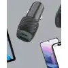 3A Güç Kapasiteli USB & Type-C Çakmaklık Şarj Adaptörü