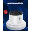 3d Alev Işıklı Aromaterapi Makinesi – 360 Ml Su Kapasiteli Sessiz Difüzör