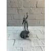 3D El İnsan Figürü Gri Soyut Modern Dekoratif Biblo