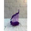 3D El İnsan Figürü Mor Modern Masa Üstü Ev ve Ofis Dekoru