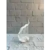 3D El Üzerinde İnsan Figürü Beyaz Minimal Masa Üstü Dekor
