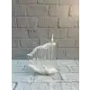 3D El Üzerinde İnsan Figürü Beyaz Minimal Masa Üstü Dekor