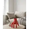 3D Kırmızı El Dekor 17x16 cm Gotik ve Modern Tasarım Obje