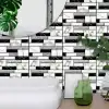 3D Mermer Görünümlü Kendinden Yapışkanlı Duvar Sticker