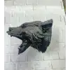 3D Siyah Ayı Başı Duvar Dekoru Modern Asılabilir Heykel 25x19 cm