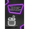3.Nesil TWS Bluetooth Kulaklık Bluetooth Bağlantılı Akıllı Saat Amoled Ekran Plastik Hasır Kordon