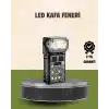 3’ü 1 Arada Led Far Şarj Edilebilir Sensörlü Manyetik 10 Saat Kullanım