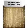 3x3 Perde Led Işık Şelale Model Özel Gün Dekoratif Aydınlatma