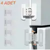 4 Adet Buzdolabı, Çekmece ve Dolap Kapağı Çocuk Kilidi