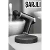 4 Başlıklı Darbeli Şarjlı Masaj Aleti Tabancası Kablosuz