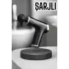 4 Başlıklı Darbeli Şarjlı Masaj Aleti Tabancası Kablosuz