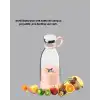 4 Bıçaklı Gıda Sınıfı Paslanmaz Çelik Taşınabilir Blender