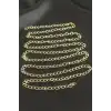 4 mm Oval Zincir 1 metre