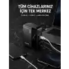 4 Portlu GaN Masaüstü Hızlı Şarj İstasyonu