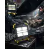 400 LED Süper Parlak Kamp Lambası Solar Şarjlı USB Çıkışlı Çok Amaçlı Aydınlatma