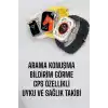 45 Mm Gri Kasa Ultra Akıllı Saat Sesli Görüşme, Sağlık Takibi, Suya Dayanıklı