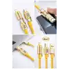 4in1 Hızlı Şarj Ve Data Kablosu Type-c / Lightning / Micro Usb Pl-8631 Bx40