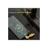 4in1 PD 65 Watt Type-C/27 Watt iPhone Halat Örgü Kırılmaz Uç 1MT Hızlı Şarj ve Data Kablosu fp98