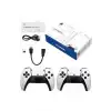 4K HD Görüntü Kaliteli Retro Game Stick 20000 Oyunlu Çift Kollu Beyaz Game Stick