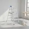 5+5 Çift Basamaklı Alüminyum Metal Merdiven
