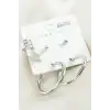 5 Adet Yıldız Boru Halka Küpe 2,5 cm