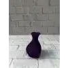 5 Cm Mor Kalp Formlu Mini Vazo Modern Mini Dekor Ürünü