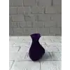 5 cm Mor Kalp Formlu Mini Vazo Modern Mini Dekor Ürünü