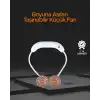 5 Kanatlı Sessiz Mini Fan 3 Vitesli Katlanabilir Asılabilir