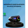 500mah Bataryalı Bluetooth 5.4  İnterkom Led Ekranlı Fm Destekli