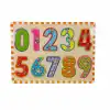 5215 -Wooden Puzzle Numbers 10 Parça