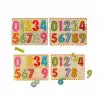 5215 -Wooden Puzzle Numbers 10 Parça