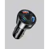 55w Hızlı Şarj Araç Çakmaklık Adaptörü Qc 3.0 Pd