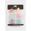6 Adet Karışık Renkli Minik Mandal Toka 2,5 cm