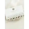6 Adet Zikzak Metal Halka Küpe