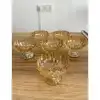 6lı Cam Çerezlik Seti