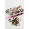 60 Adet Çanta Lastikli Havlu Toka 2 cm