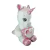 63019 Peluş 60 cm Kalpli Boynuzlu At