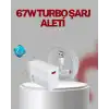 67 Watt Type C Şarj Adaptörü Asus Zenfone 7 8 9 Uyumlu