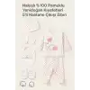 Nakışlı %100 Pamuk 5’li Bebek Hastane Çıkışı Seti | Tavşan Desenli Yenidoğan Zıbın Takımı