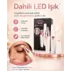 Kaş Düzeltici Başlıklı Kadın Epilasyon Cihazı Yüz ve Hassas Bölge Tüy Alma Aleti