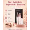 Kaş Düzeltici Başlıklı Kadın Epilasyon Cihazı Yüz ve Hassas Bölge Tüy Alma Aleti